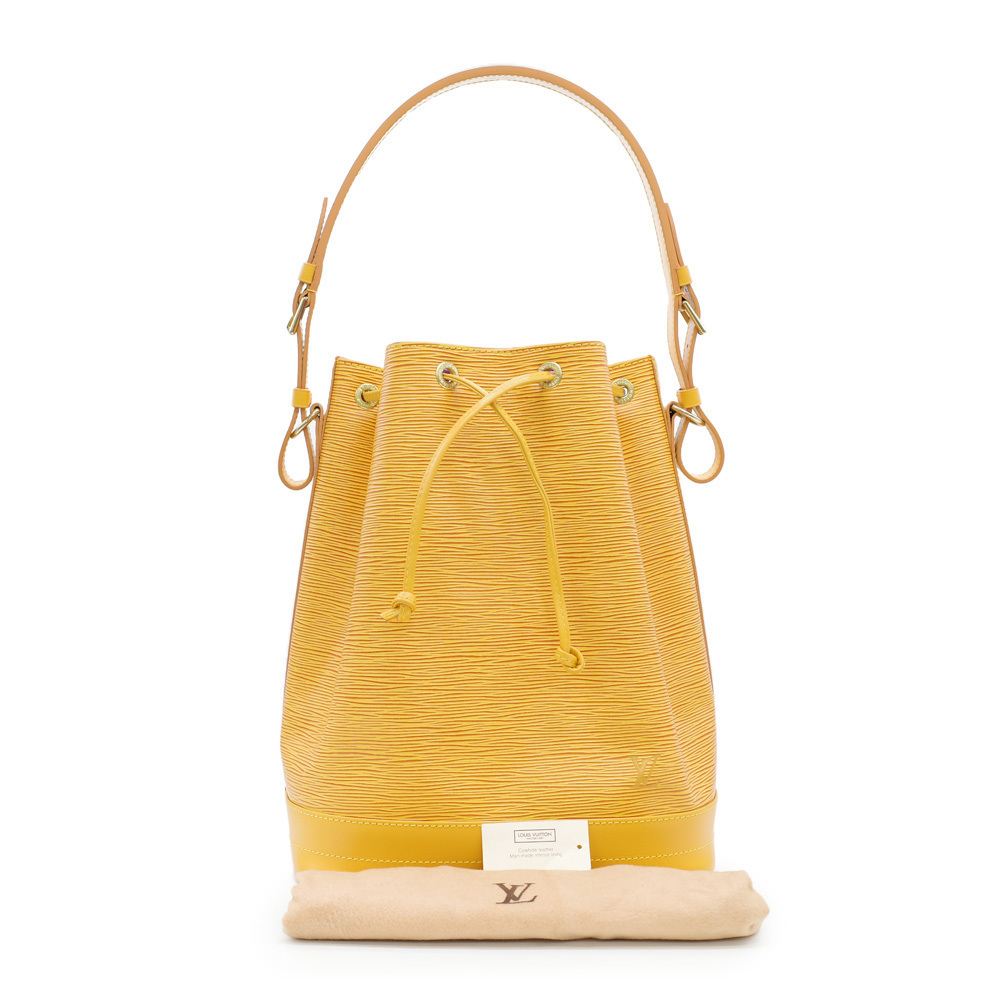 Louis Vuitton Shoulder Bag Epi Tassili Yellow Purple